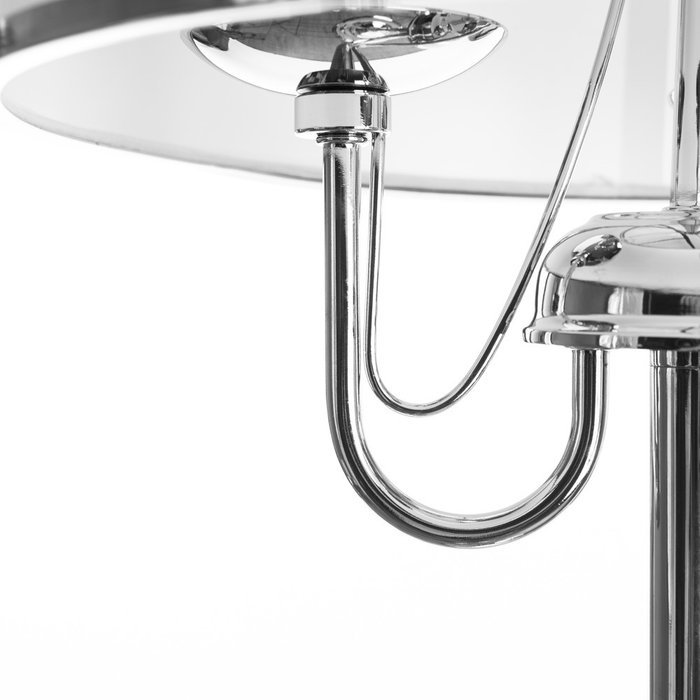 Настольная лампа Arte Lamp Dante с серым абажуром  - лучшие Настольные лампы в INMYROOM