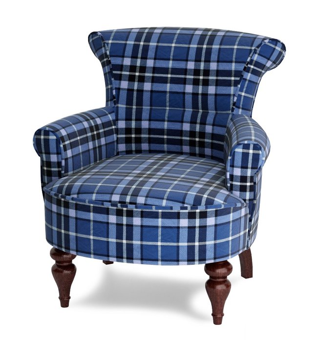 Кресло Feta синего цвета
