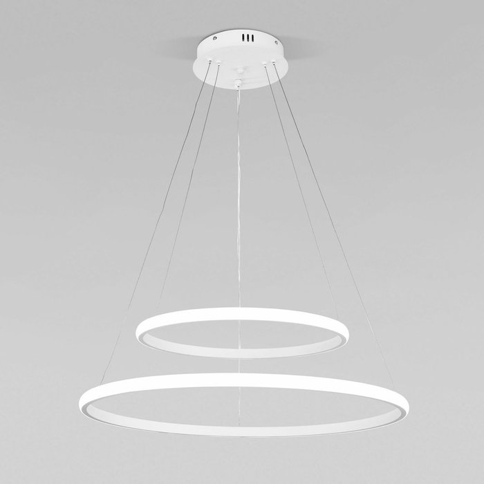 Подвесной светодиодный светильник Collars белого цвета - лучшие Подвесные светильники в INMYROOM