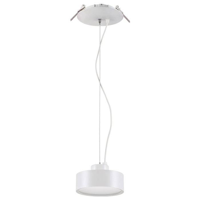 Встраиваемый светодиодный светильник Prometa белого цвета