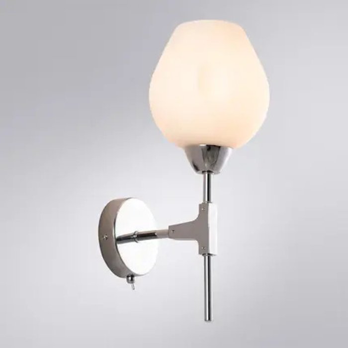 Бра Arte Lamp YUKA A4103AP-1CC - купить Бра и настенные светильники по цене 1560 Бра Arte Lamp YUKA A4103AP-1CC - купить Бра и настенные светильники по цене 1560