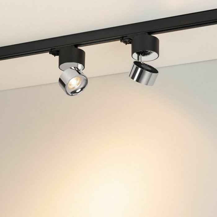 Трековый трехфазный светильник Arlight SP-PLURIO-TRACK-4TR-R77-9W Warm3000 038125 - купить Трековые светильники по цене 5211.0 Трековый трехфазный светильник Arlight SP-PLURIO-TRACK-4TR-R77-9W Warm3000 038125 - купить Трековые светильники по цене 5211.0