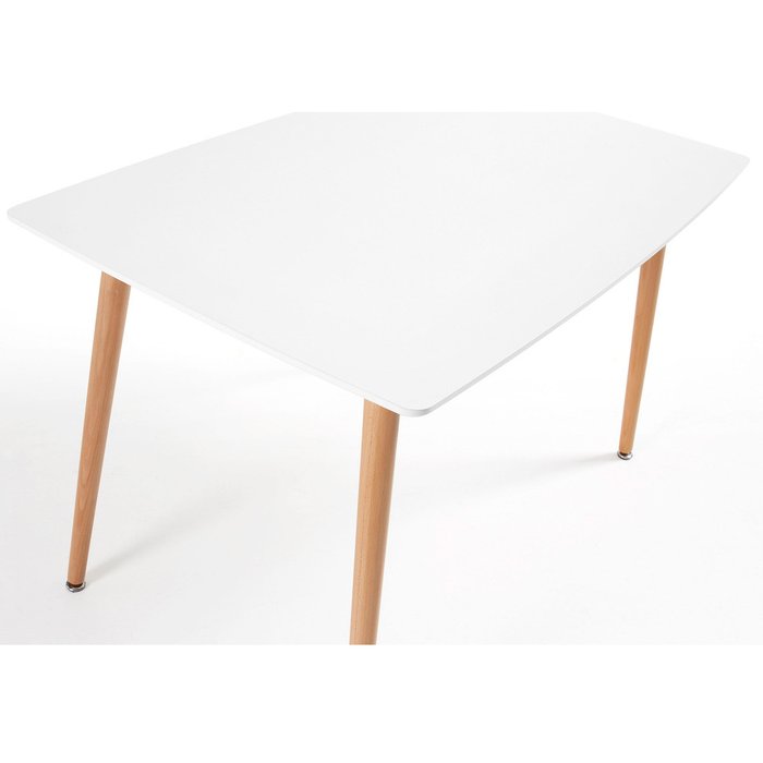 Обеденный стол Daw белого цвета - лучшие Обеденные столы в INMYROOM