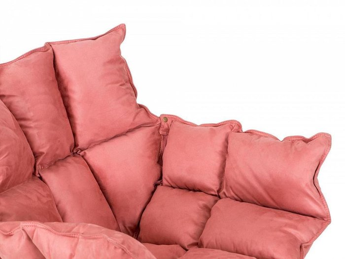 Кресло-качалка Ariella розового цвета - лучшие Интерьерные кресла в INMYROOM