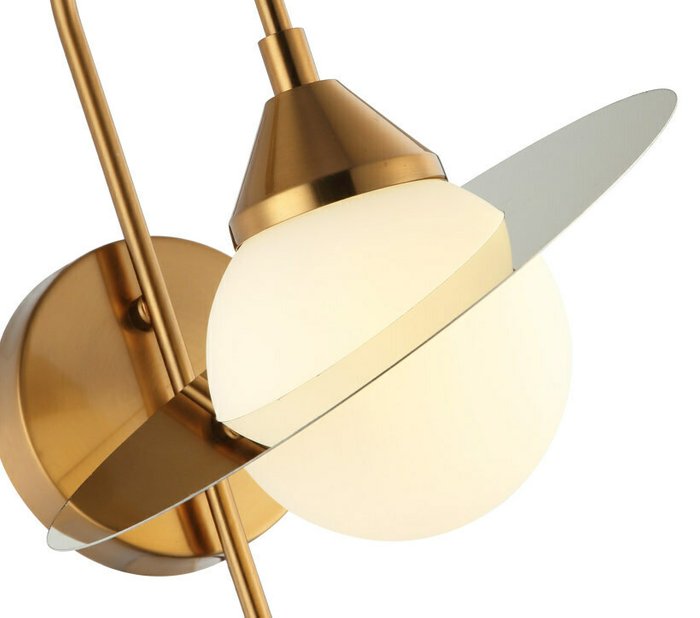 Светильник настенный Saturn бронзового цвета - купить Бра и настенные светильники по цене 4300.0