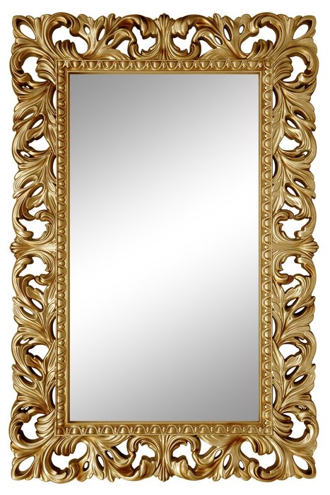 Подвесное зеркало Отталия Золото с патиной