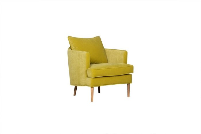 Кресло Julia желтого цвета - купить Интерьерные кресла по цене 117950.0