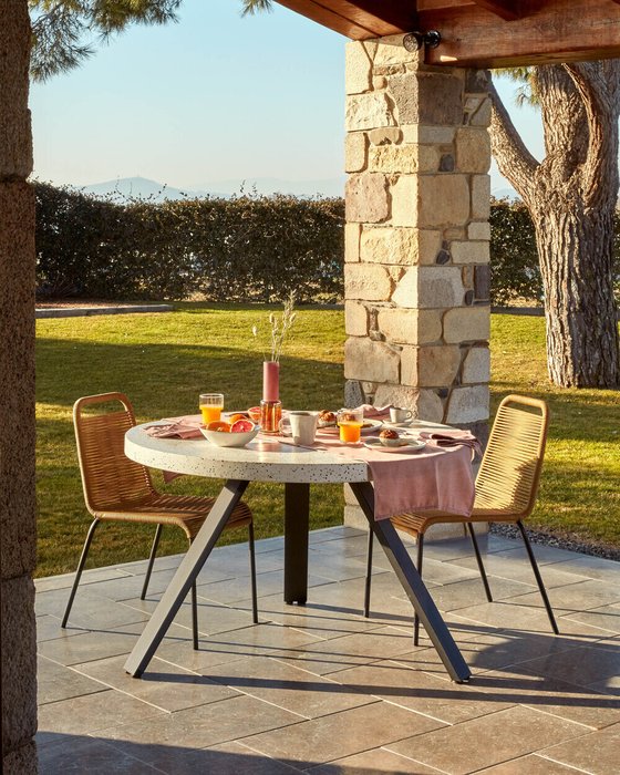 Стул Glenville бежевого цвета - купить Обеденные стулья по цене 26990 Стул Glenville бежевого цвета - купить Обеденные стулья по цене 26990