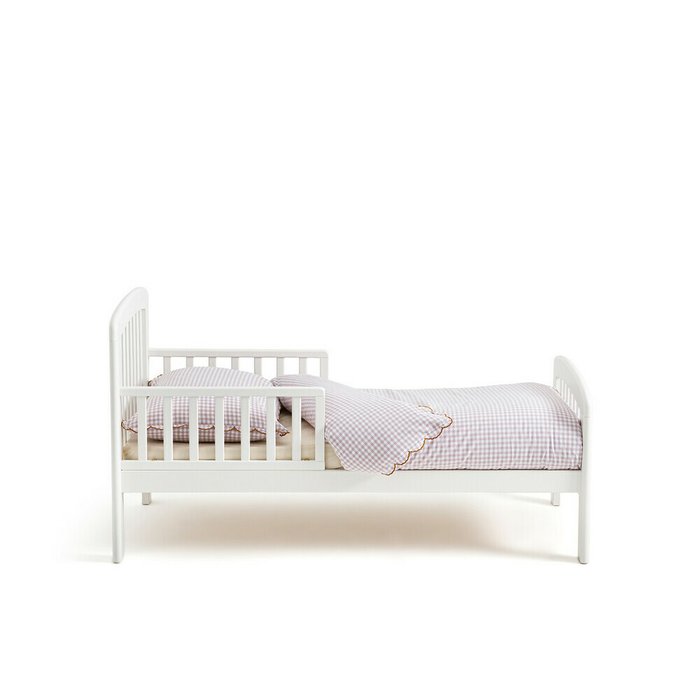 Кровать детская из березы Soti  70 x 140 см белый - лучшие Одноярусные кроватки в INMYROOM