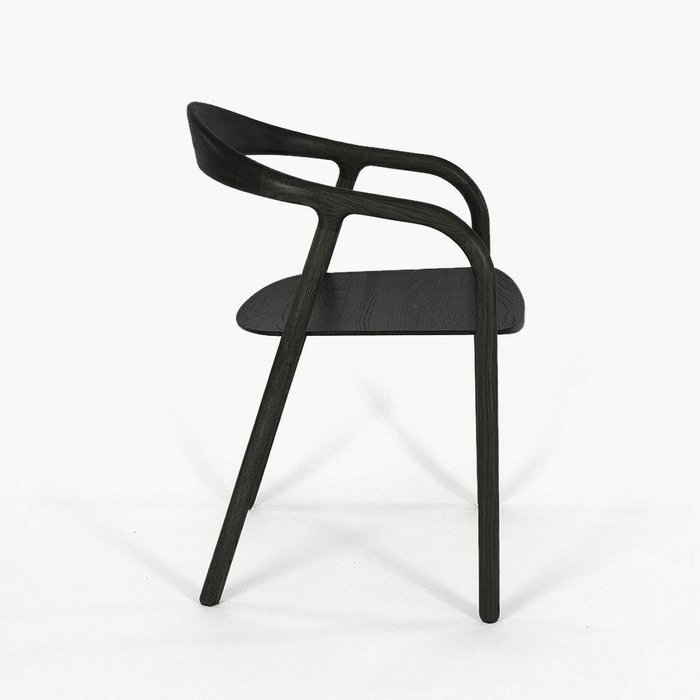Стул Лугано черного цвета - лучшие Обеденные стулья в INMYROOM