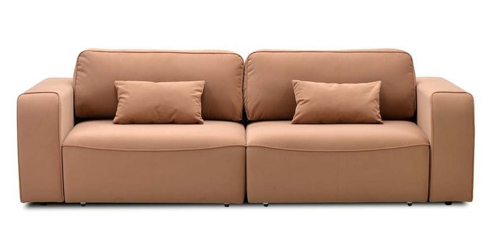 Диван-кровать Тулон коричневого цвета - лучшие Прямые диваны в INMYROOM