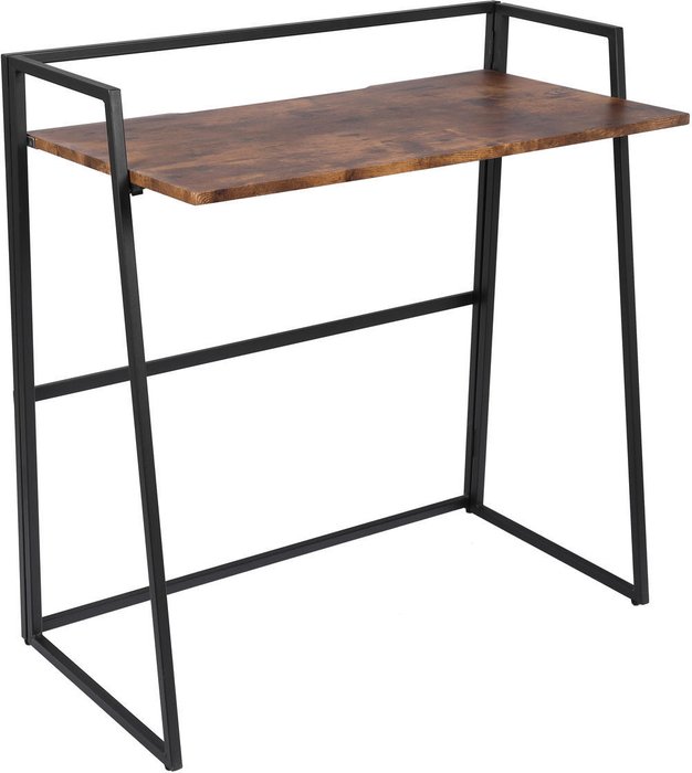 Cтол письменный складной темно-коричневого цвета - купить Письменные столы по цене 4790.0
