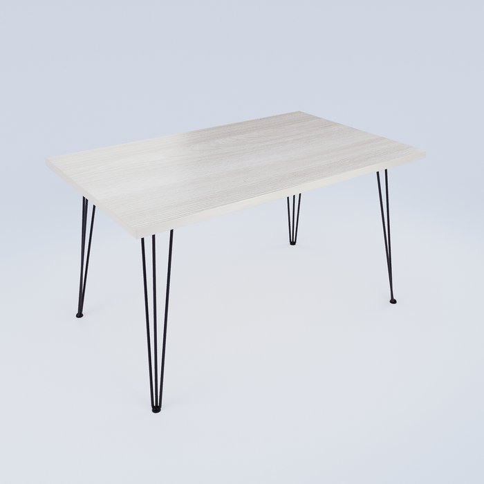 Обеденный стол 130 цвета Ясень шимо  - купить Обеденные столы по цене 6150.0