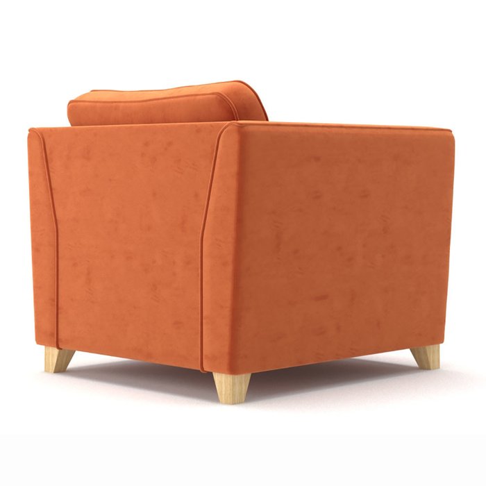 Кресло Wolsly оранжевое - лучшие Интерьерные кресла в INMYROOM