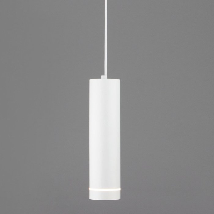 Подвесной светодиодный светильник DLR023 12W 4200K белый матовый - купить Подвесные светильники по цене 2870.0