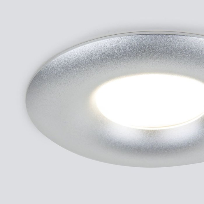 Встраиваемый точечный светильник 123 MR16 серебро Belt - лучшие Встраиваемые споты в INMYROOM