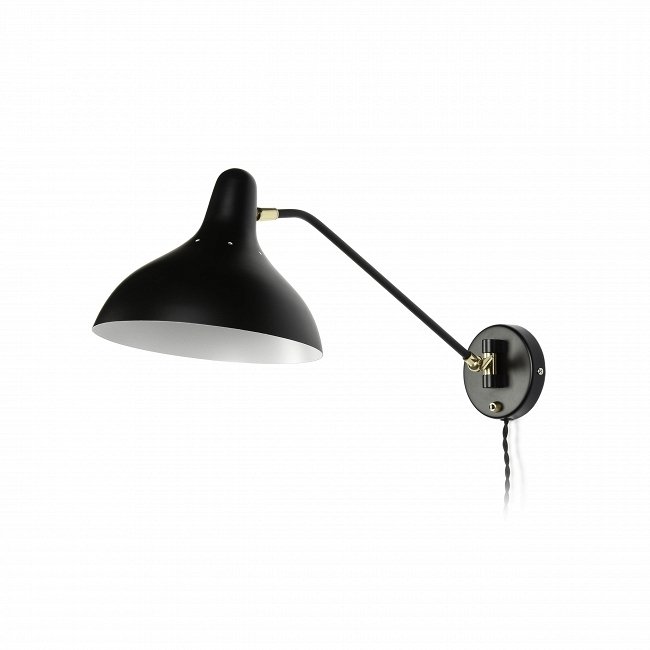 Настенный светильник Ogilvy черного цвета