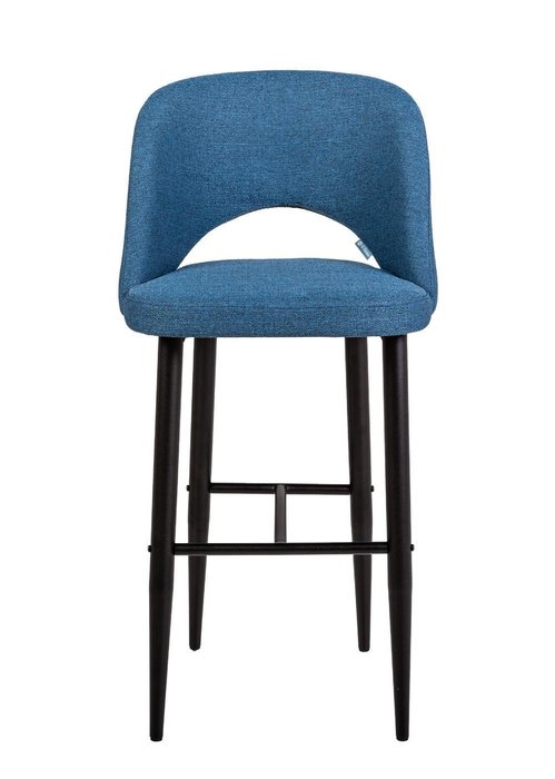 Барный стул Lars синего цвета - лучшие Барные стулья в INMYROOM
