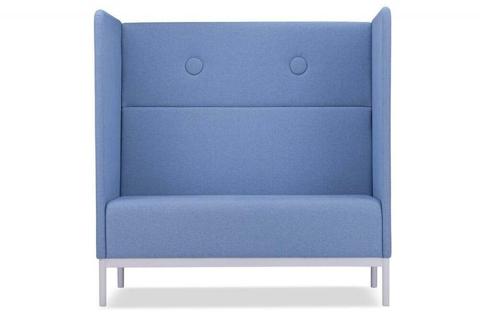Прямой диван Привато голубого цвета - купить Прямые диваны по цене 58460.0