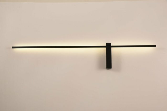 Декоративная подсветка Phoenix черного цвета - купить Бра и настенные светильники по цене 6690.0