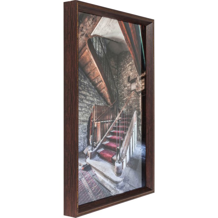 Картина в рамке Old Staircase на закаленном стекле - купить Картины по цене 14290.0