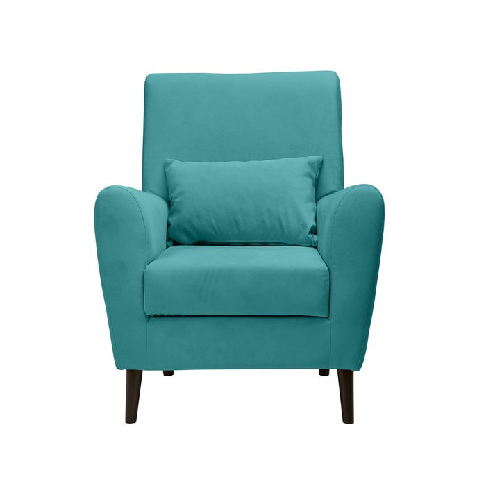 Кресло Либерти бирюзового цвета - купить Интерьерные кресла по цене 11680.0