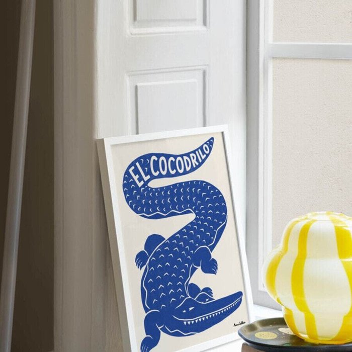 Плакат «Крокодил»