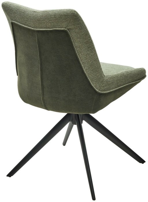 Стул Oskar вращающийся темно-зеленого цвета - купить Обеденные стулья по цене 10900.0