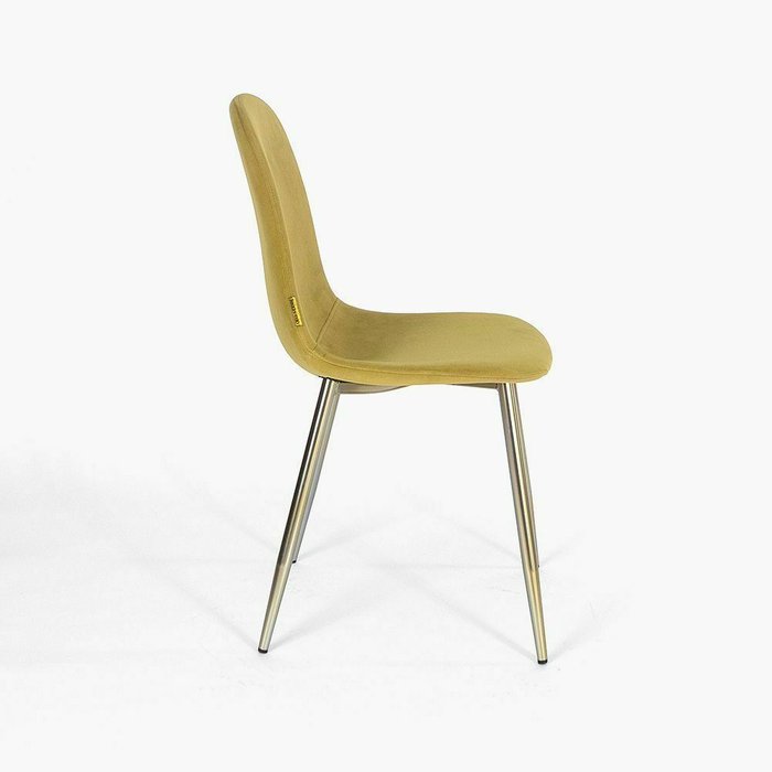 Стул Копенгаген горчичного цвета - лучшие Обеденные стулья в INMYROOM