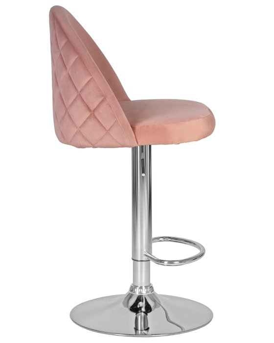 Стул барный Milana пудрово-розового цвета - лучшие Барные стулья в INMYROOM