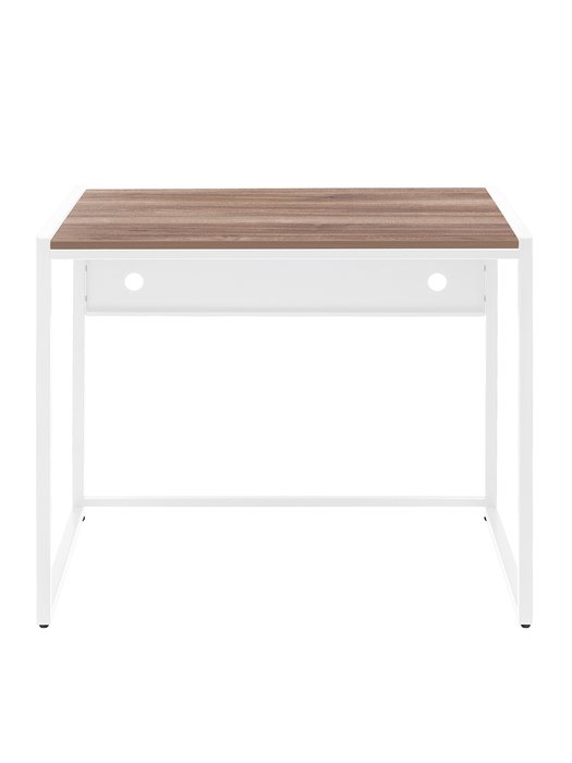 Стол письменный Rimini 90 коричнево-белого цвета - купить Письменные столы по цене 9990.0
