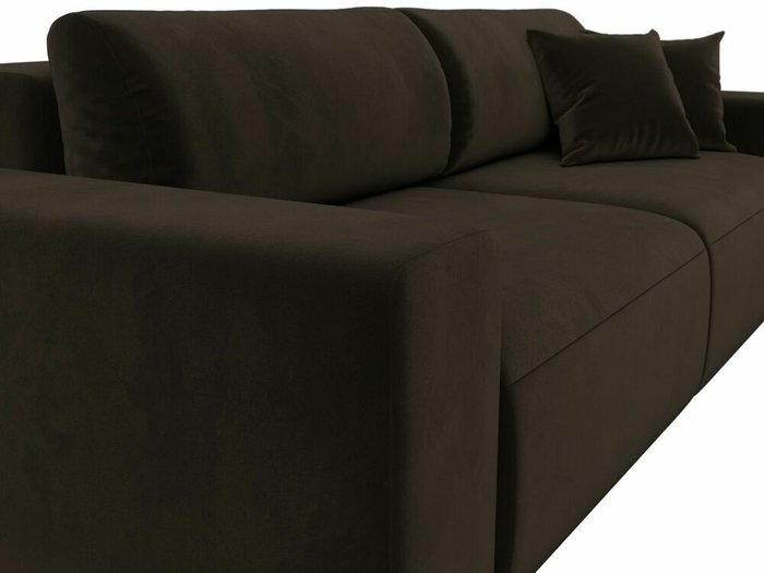 Диван-кровать Лига 036 Классик темно-коричневого цвета - лучшие Прямые диваны в INMYROOM