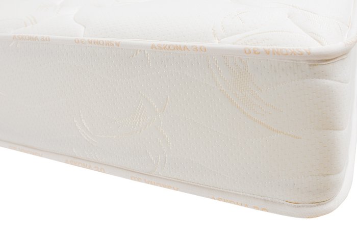 Матрас Askona 3.0 Pro Comfort Firm 200х200 белого цвета - лучшие Пружинные матрасы в INMYROOM