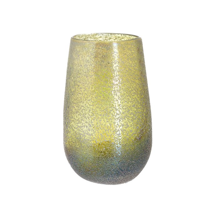 Стеклянная ваза светло-зеленого цвета