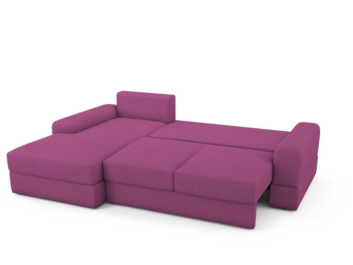 Угловой Диван-кровать Elke пурпурного цвета - купить Угловые диваны по цене 81900.0