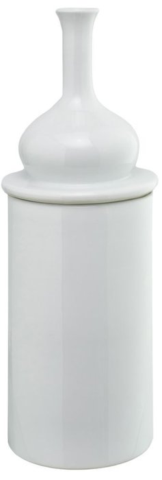 Ваза настольная "Container Ceramic milk white"