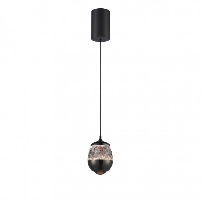Светильник подвесной iLedex Rocks 8278P-1 PEARL BLACK