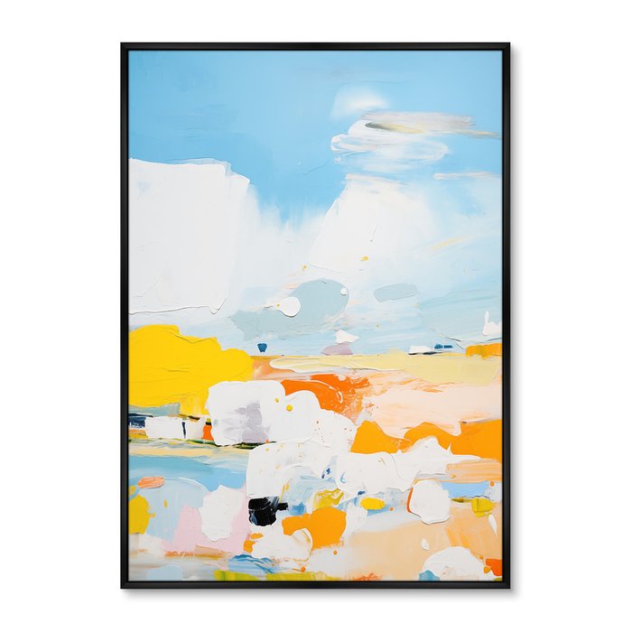 Набор из двух репродукций картин Landscape collection, Summer season, 2024г. - лучшие Картины в INMYROOM