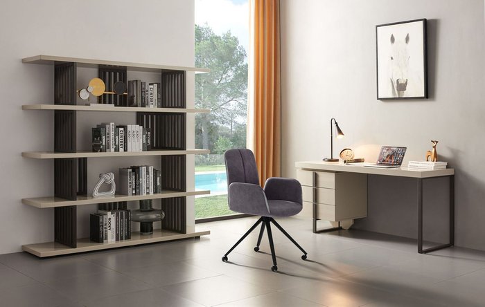 Стул офисный Albert серого цвета - купить Офисные кресла по цене 32750.0