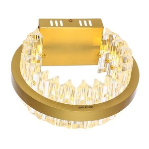 Настенный светодиодный светильник Cherio золото