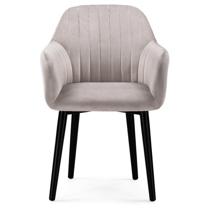 Обеденный стул Бри серого цвета - купить Обеденные стулья по цене 7990.0