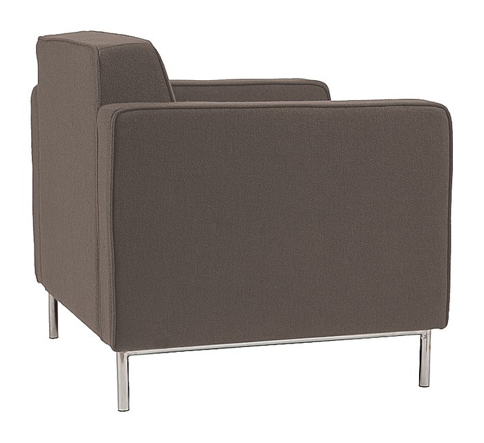 Кресло George коричнево-серого цвета - купить Интерьерные кресла по цене 83000.0