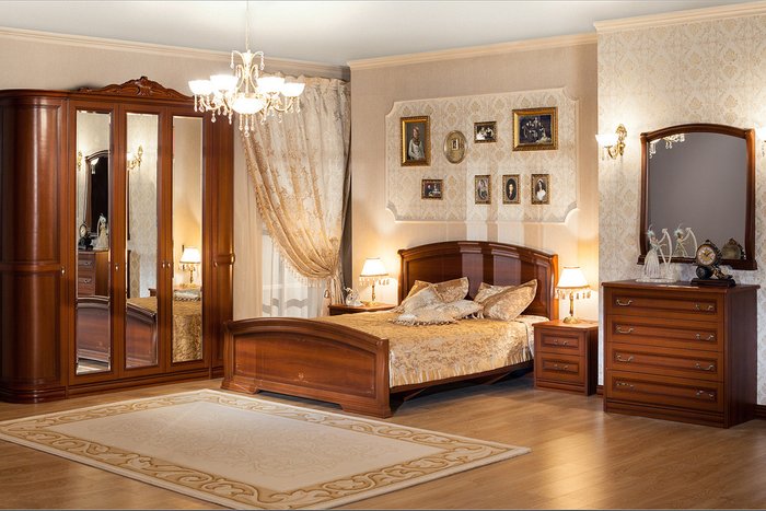Кровать без подъёмного механизма Валенсия - купить Кровати для спальни по цене 24290.0