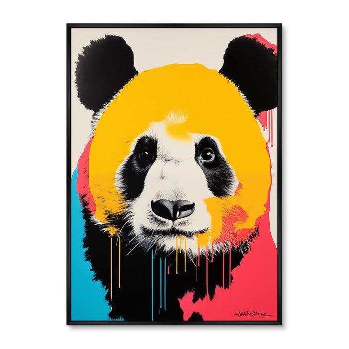 Репродукция картины Vibe collection, Panda, No 2, 2024г. - купить Картины по цене 24999.0