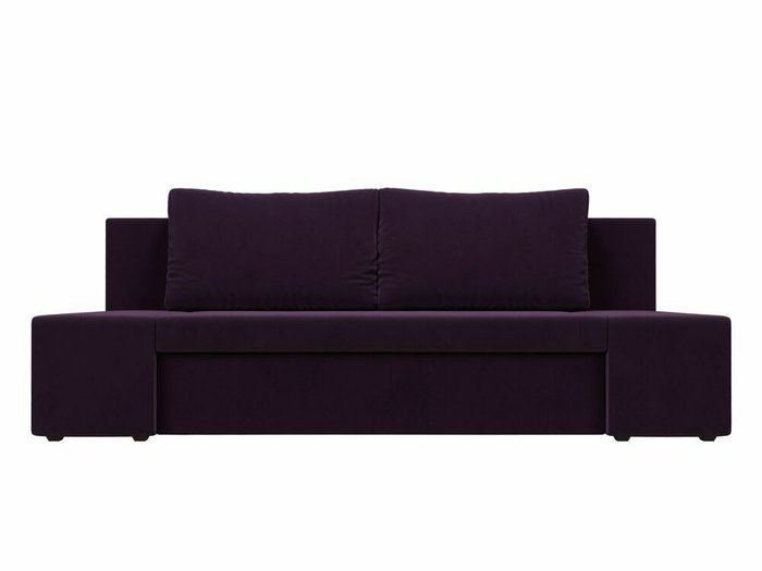 Прямой диван-кровать Сан Марко фиолетового цвета - купить Прямые диваны по цене 24999.0