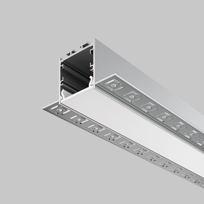 Алюминиевый профиль скрытого монтажа 7.1x3.5 - купить Профили для светодиодных лент по цене 4590.0