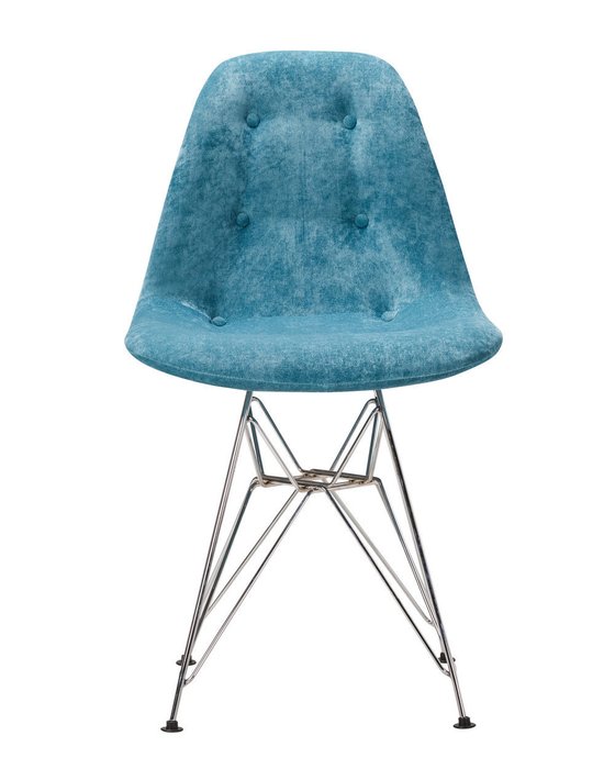 Стул Сканди синего цвета - лучшие Обеденные стулья в INMYROOM