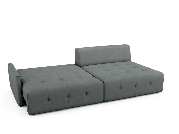 Угловой Диван-кровать Bronks правый темно-серого цвета - купить Угловые диваны по цене 80800.0