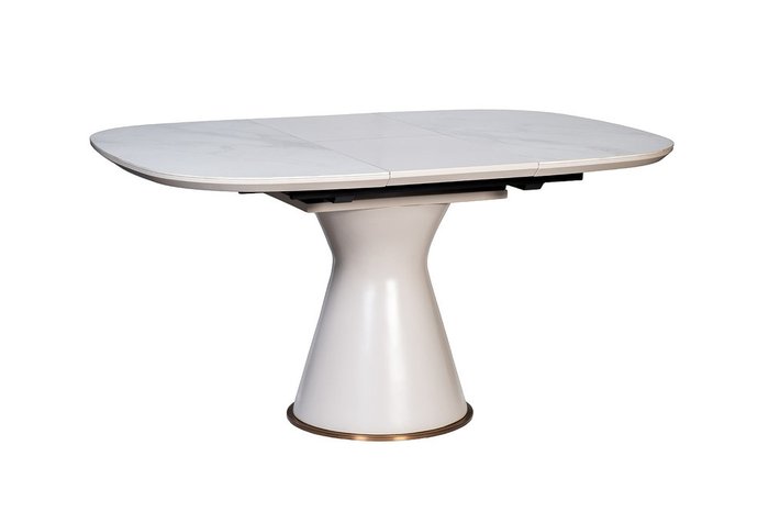 Стол обеденный раздвижной белого цвета - купить Обеденные столы по цене 120000.0