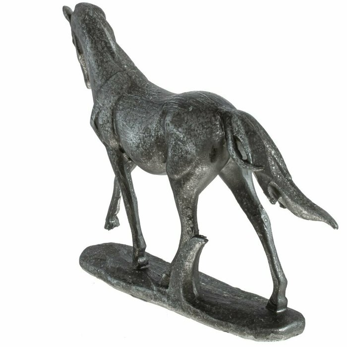 Фигурка декоративная Лошадь серого цвета - купить Фигуры и статуэтки по цене 2831.0